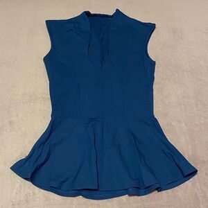 Sleeveless Peplum Top